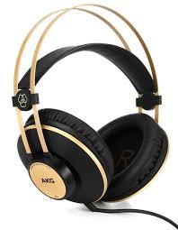 AKG  K92 Closed-back Wired Headphones (Without Mic, Over-Ear, Without Noise cancellation Studio Headphones, Self-adjusting headband )