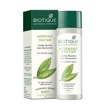 Biotique  Morning Nectar Skin Moisturizer (190ml Lotion, Non greasy, suitable to all skin types, For Men & Women, Ayurvedic product)