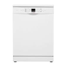 Bosch 12 Place Settings Free Standing Dishwasher SMS66GW01I (6 wash programs, Eco silence drive, Dosage Assist, Half Load option, Extra dry and hygienic wash, Glass protection)