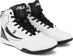 FILA Ramen Basketball Shoe (For Men, White, 90 days warranty)