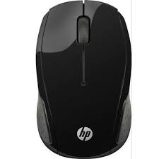 HP 200 Wireless Optical Mouse  (2.4GHz Bluetooth, 1 AA batteries required, Ergonomic design)