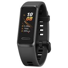 HUAWEI  Band 4 Fitness Band and Smartwatch (Black, Creative Watch Faces, Easy Built in USB Charge, Health Monitoring, SpO2 Monitoring, Outdoor & Indoor Sport Modes, Smart Notifications)