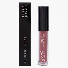 Lakme Absolute Mild Mauve Matte Melt Liquid Lip Color (6 ml, Velvet matte finish, Long wear, Transfer proof, Lightweight formula)