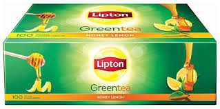 Lipton  Green Tea Bags (100 bags, Honey Lemon flavored Decaffeinated Green Tea)