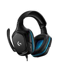Logitech  G 431 Gaming Headset (7.1 Surround Sound, With Mic, Over-Ear, Wired, Without Noise Cancellation DTS Headphone)
