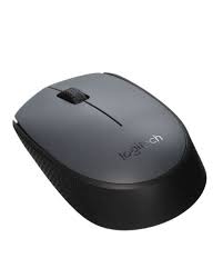 Logitech  M171 Wireless Optical Mouse  (2.4GHz Bluetooth, 1 AA batteries required, Ergonomic design)