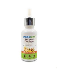 Mamaearth Skin Correct Face Serum  (30 ml, for Acne marks and Scars, Niacinamide and Ginger extract lotion )