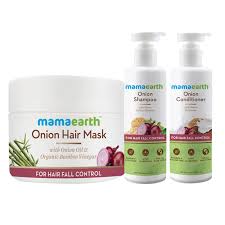 Mamaearth Ultimate Hair Fall Regime Combo pack (Hair Mask 200ml + Shampoo 250ml + Conditioner 250ml)