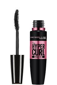 Maybelline Hypercurl Mascara Easy Wash (Washable, Black, 9.2ml, Anti-clump mascara brush applicator)