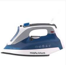Morphy Richards Super Glide Steam Iron (2000 Watt, 350ml water tank, Vertical ironing, Self cleaning with anti-calc function Premium ceramic coated)