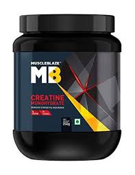 MuscleBlaze Creatine Monohydrate (Body building supplement, 400 grams)