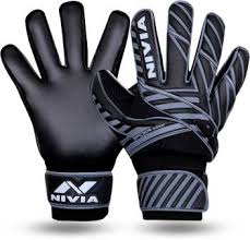 Nivia Ditmar Spider Goalkeeping Gloves   (Synthetic Material, Hyper Grip latex, Double-Design Wristband, Ambidextrous )