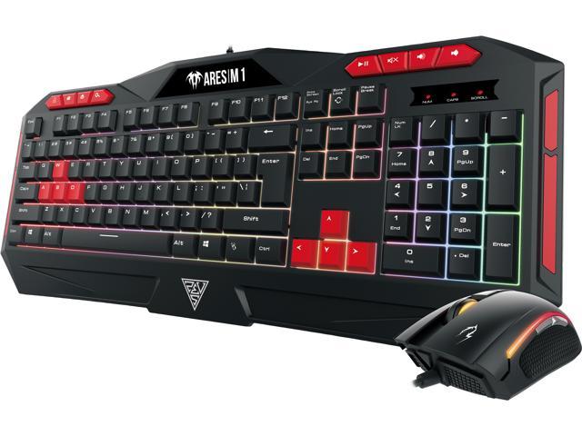 GAMDIAS ARES M1 Combo (For Gaming Wired MAMBRANE Keyboard and Wired Optical Mouse)