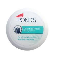 Ponds Light Moisturiser cream  (250 ml, Non-oily fresh feel, With Vitamin E and Glycerine, 15 SPF, Spreads easily and instantly absorbs )