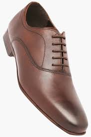 Red Tape Formal shoes for Men  (Tan Leather, Lace-up closure, Regular width, Round toe, Flat heal)