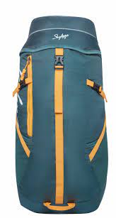 Skybags Unisex Green Sonic Solid Rucksack  (49 Litres, Dimensions 67cm x 32cm x 23cm (LxWxH), Front Vertical Zipper to main Compartment, Convenient Slip In Pocket Inside, Mat Holder, Rain Cover)