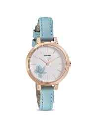 Sonata Blush It Up Analog Watch for Women 8141WL03 (Quartz Movement, 32 mm Case Diameter, Leather band, Water Resistance depth 30 meters )