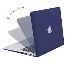 Styleys  Hard Shell Case for MacBook Pro 13 Inch S11061 (Navy Blue Colour, Fits to A1706, A1708, A1989 release 2016, soft rubberized coating  )