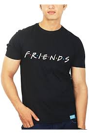 The Souled Store F.R.I.E.N.D.S Cotton T-Shirts  (Unisex Graphic Printed, Bio-Washed, High Definition Print)