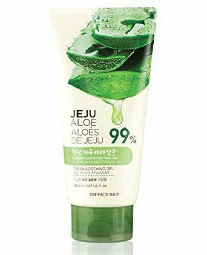 The Face Shop Aloe Fresh Soothing Gel (300ml, Transparent gel, 3 in 1 for Skin, Body and Hair )