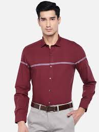 Turtle  Casual Shirt for Men (Classic Collar, Solid Pattern, Red colour, Regular Fit, Machine Wash )