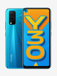 Vivo Y30 Smartphone  (6.47 Inch HD+ iView Display, 4GB RAM, 128GB Storage, Quad Rear camera 13MP+8MP+2MP+2MP, 8MP Front camera, 5000mAh Battery)