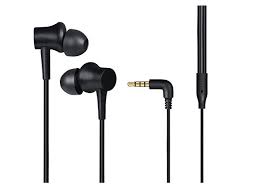 Xiaomi Mi Earphones  (In-Ear, With Mic, Tangle free wired cable, 90 degree L shaped 3.5mm connector, Without Noise Cancellation)