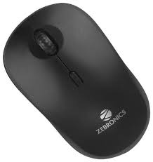 Zebronics  Zeb Bold Wireless Optical Mouse  (2.4GHz, Interface USB Nano receiver, Resolution 800/1200/1600 DPI )