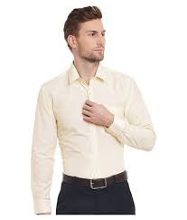 Hancock  Formal Shirt for Men (100% Cotton, Full sleeves, Slim fit)