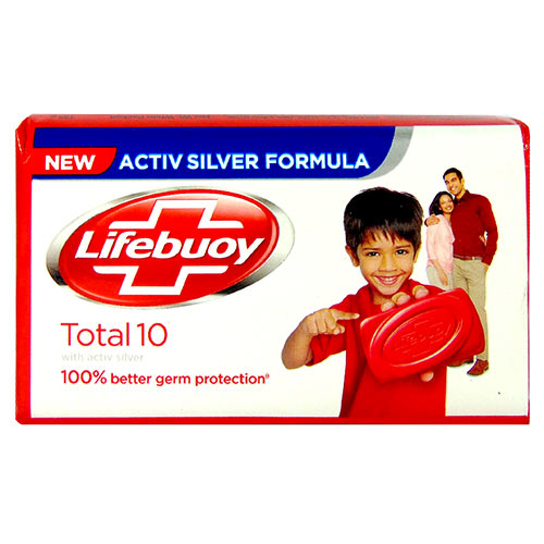 Lifebuoy Soap (Total 10 Germ Protection, 125g)