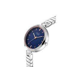 Titan  Raga Viva Analog Watch 2603SM01 (Blue Dial for Women, Quartz movement, 29mm case dia, Water resistant 30 Meters, )