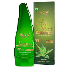 WOW Skin Science Aloe Vera Multipurpose Beauty Gel (250ml, 99% Pure Aloe Vera, for Skin and Hair, No Parabens, Silicones, Mineral Oil, Color, Synthetic Fragrance)